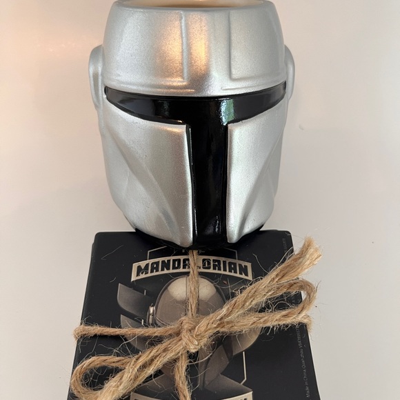 Mandelorian 4 piece coaster set with helmet coffee cup! - Picture 2 of 14
